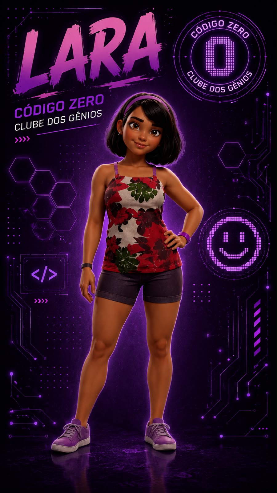 Wallpaper Código Zero — Lara