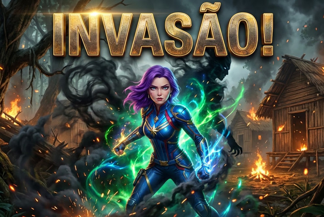 Thumbnail oficial do episódio 07: A Guerra Começou!
